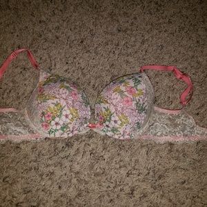 Victoria Secret Bra Dream Angels Floral pink 32D